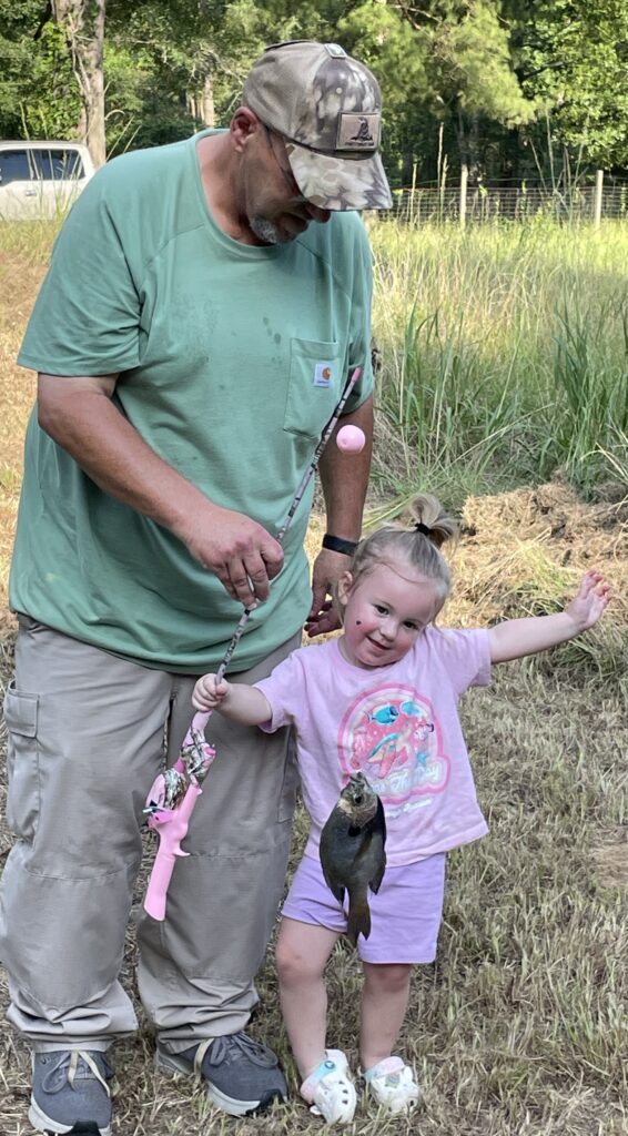 Girls fish too!