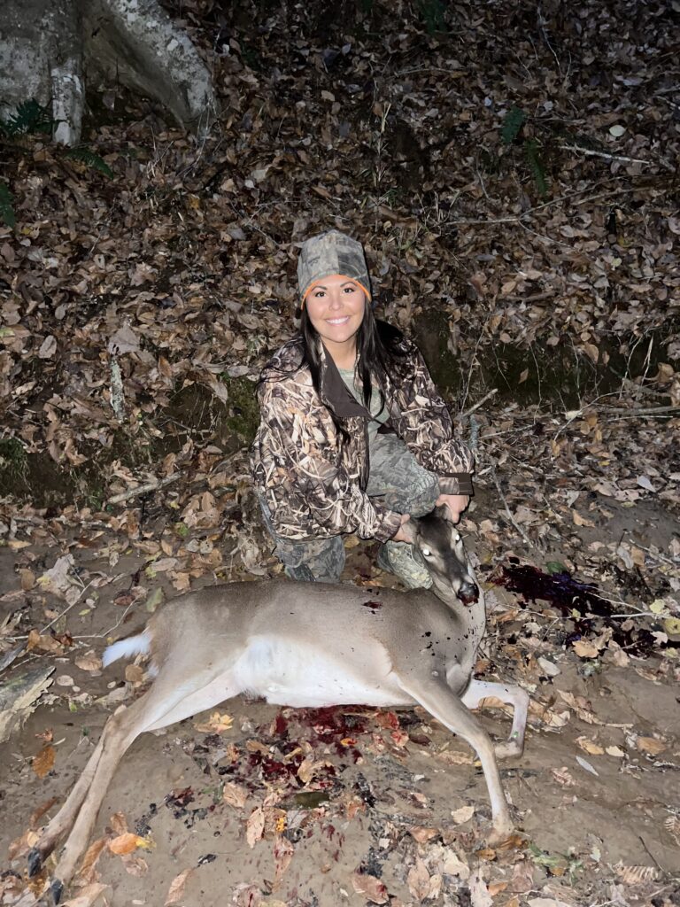 Not a buck but got some good deer meat in the freezer!!