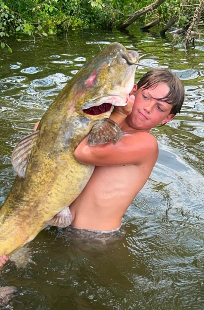 Catching the big ones by hand