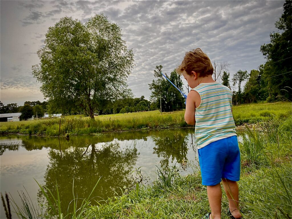 He thinks we’re just fishin’
